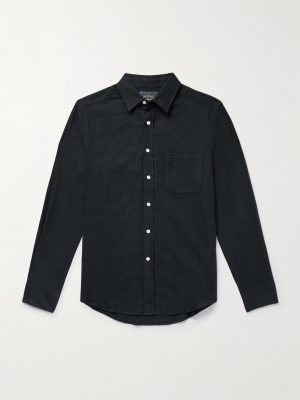 Teca Brushed Cotton-Twill Shirt Teca Brushed Cotton-Twill Shirt