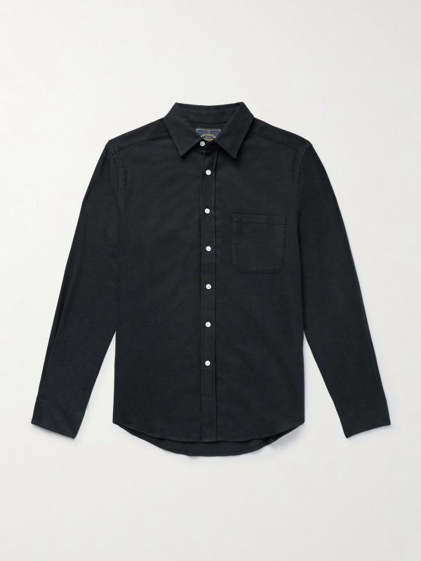 Teca Brushed Cotton-Twill Shirt Teca Brushed Cotton-Twill Shirt