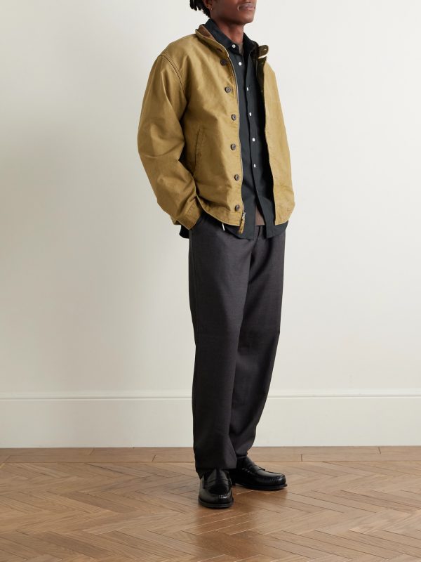 Teca Brushed Cotton-Twill Shirt - OU Teca Brushed Cotton-Twill Shirt - OU