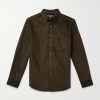 Lobo 2.0 Button-Down Collar Cotton-Corduroy Shirt