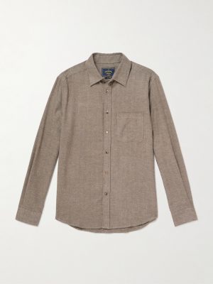 Espiga Herringbone Cotton Shirt