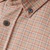 Estudo Button-Down Collar Checked Organic Cotton-Flannel Shirt - CU Estudo Button-Down Collar Checked Organic Cotton-Flannel Shirt - CU