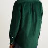 Lobo Button-Down Collar Cotton-Corduroy Shirt - BK