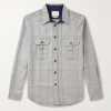 Fixon Checked Wool Overshirt