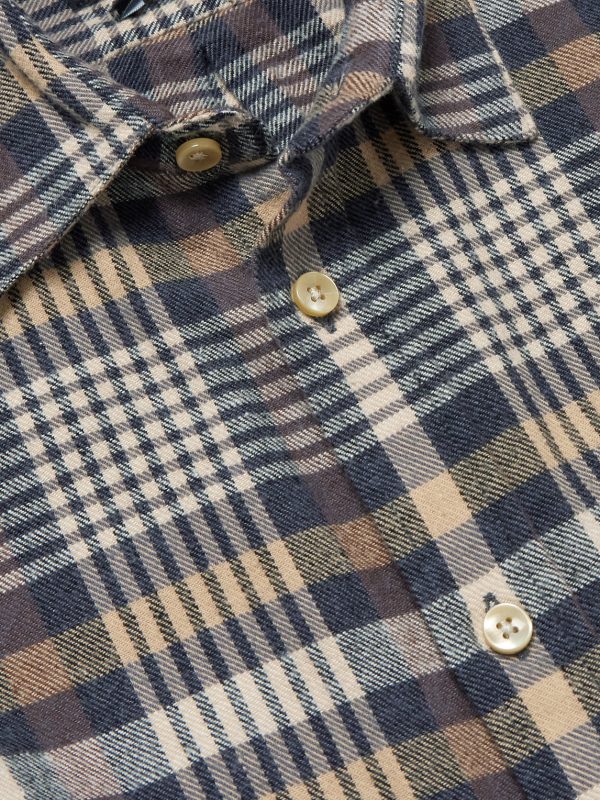 Manta Checked Organic Cotton Shirt - CU