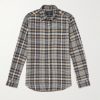 Manta Checked Organic Cotton Shirt