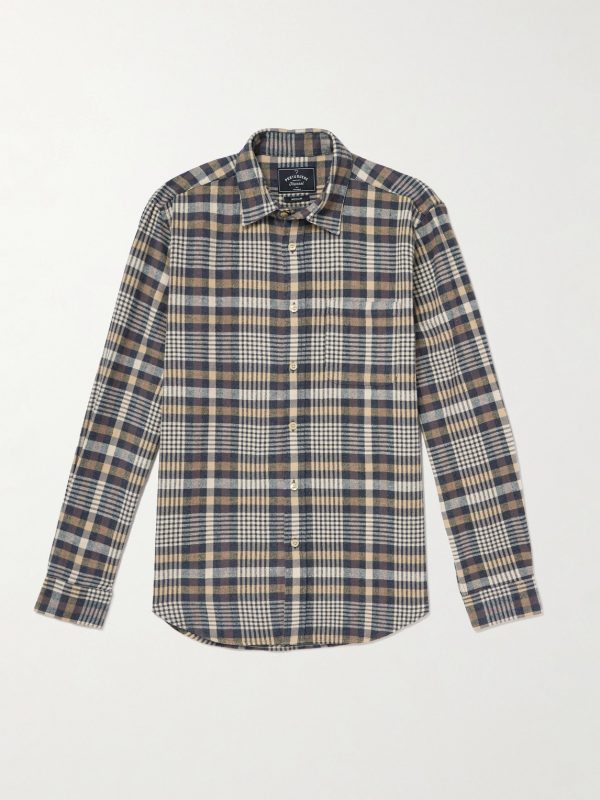 Manta Checked Organic Cotton Shirt