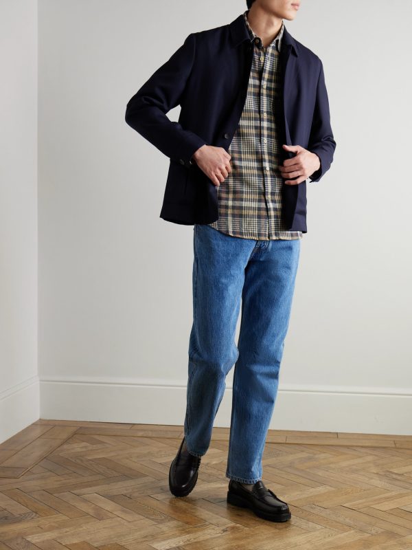 Manta Checked Organic Cotton Shirt - OU