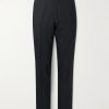 Slim-Fit Satin-Trimmed Wool Tuxedo Trousers Slim-Fit Satin-Trimmed Wool Tuxedo Trousers