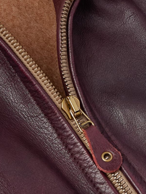 Padded Leather Jacket - CU Padded Leather Jacket - CU