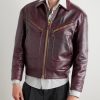 Padded Leather Jacket - FR Padded Leather Jacket - FR