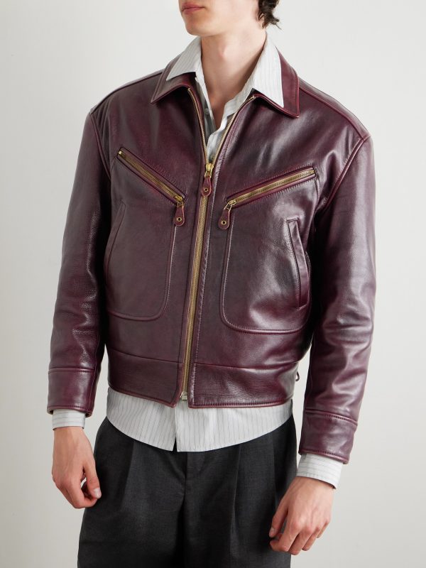 Padded Leather Jacket - FR Padded Leather Jacket - FR