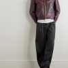 Padded Leather Jacket - OU Padded Leather Jacket - OU