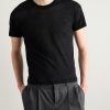 Slim-Fit Logo-Embroidered Cotton-Jersey T-Shirt - FR Slim-Fit Logo-Embroidered Cotton-Jersey T-Shirt - FR
