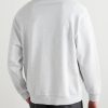 Logo-Embroidered Cotton-Jersey Sweatshirt - BK