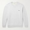 Logo-Embroidered Cotton-Jersey Sweatshirt