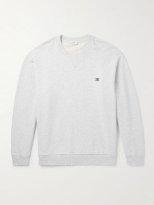Logo-Embroidered Cotton-Jersey Sweatshirt Logo-Embroidered Cotton-Jersey Sweatshirt
