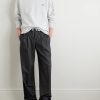 Logo-Embroidered Cotton-Jersey Sweatshirt - OU