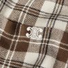 Logo-Embroidered Checked Wool-Flannel Shirt - CU Logo-Embroidered Checked Wool-Flannel Shirt - CU