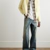 Logo-Embroidered Checked Wool-Flannel Shirt - OU Logo-Embroidered Checked Wool-Flannel Shirt - OU