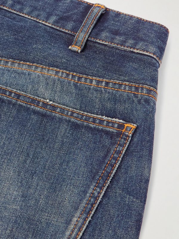 Wesley Straight-Leg Distressed Jeans - CU Wesley Straight-Leg Distressed Jeans - CU