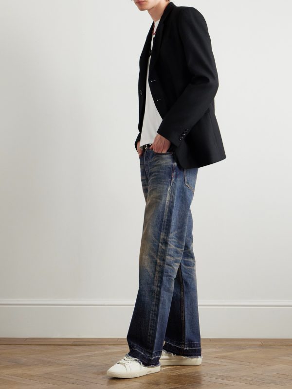 Wesley Straight-Leg Distressed Jeans - OU Wesley Straight-Leg Distressed Jeans - OU