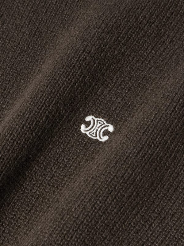 Logo-Embroidered Wool and Cashmere-Blend Sweater - CU Logo-Embroidered Wool and Cashmere-Blend Sweater - CU
