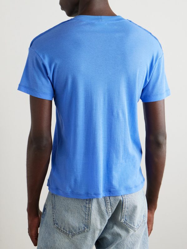 Slim-Fit Logo-Embroidered Cotton-Jersey T-Shirt - BK