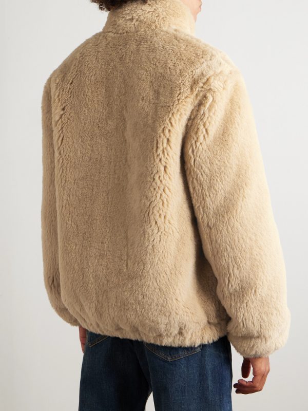 Alpaca and Cotton-Blend Jacket - BK Alpaca and Cotton-Blend Jacket - BK
