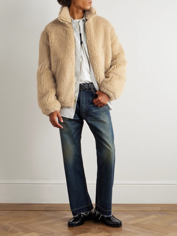 Alpaca and Cotton-Blend Jacket - OU Alpaca and Cotton-Blend Jacket - OU