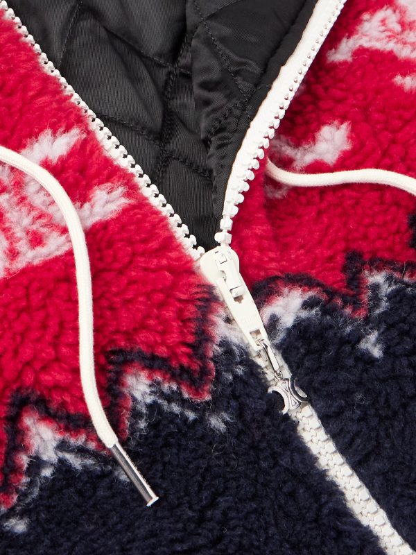 Fair Isle Fleece Zip-Up Hoodie - CU Fair Isle Fleece Zip-Up Hoodie - CU