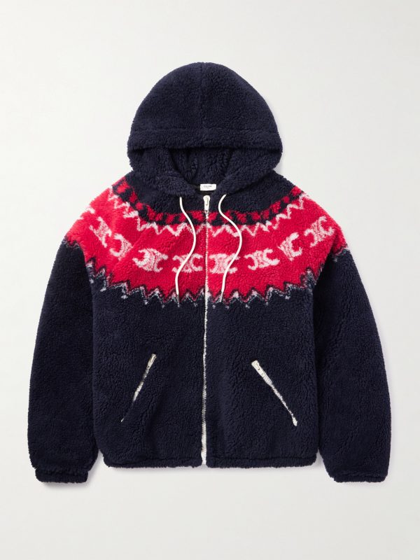 Fair Isle Fleece Zip-Up Hoodie Fair Isle Fleece Zip-Up Hoodie