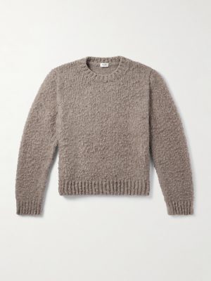 Brushed Wool and Yak-Blend Sweater Brushed Wool and Yak-Blend Sweater