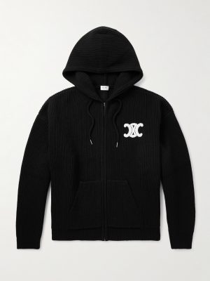 Logo-Appliquéd Wool Jacket Logo-Appliquéd Wool Jacket