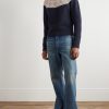 Slim-Fit Fair Isle Wool Sweater - OU Slim-Fit Fair Isle Wool Sweater - OU
