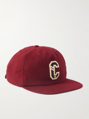 Logo-Appliquéd Wool-Felt Baseball Cap Logo-Appliquéd Wool-Felt Baseball Cap