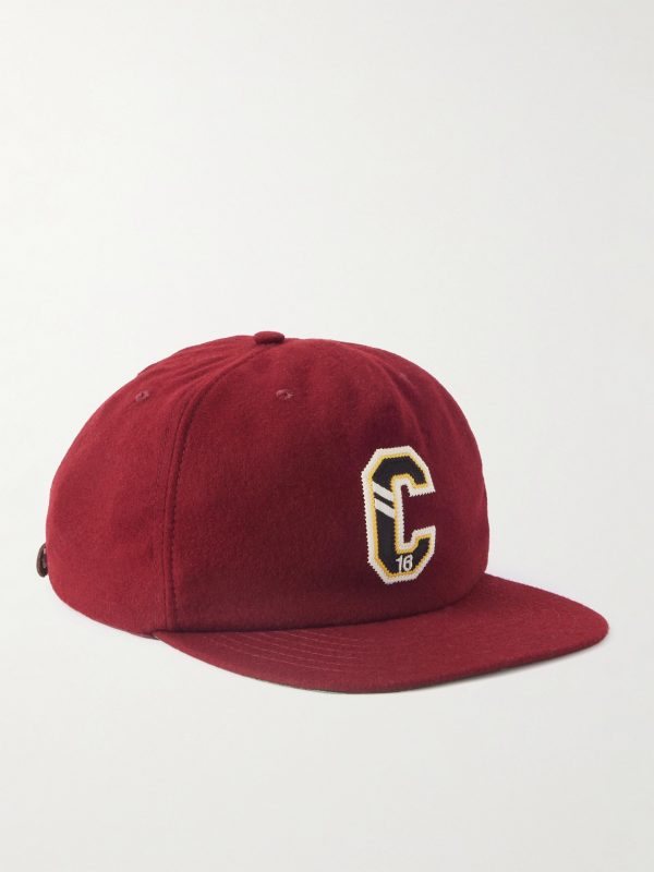 Logo-Appliquéd Wool-Felt Baseball Cap Logo-Appliquéd Wool-Felt Baseball Cap