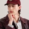 Logo-Appliquéd Wool-Felt Baseball Cap - OU Logo-Appliquéd Wool-Felt Baseball Cap - OU