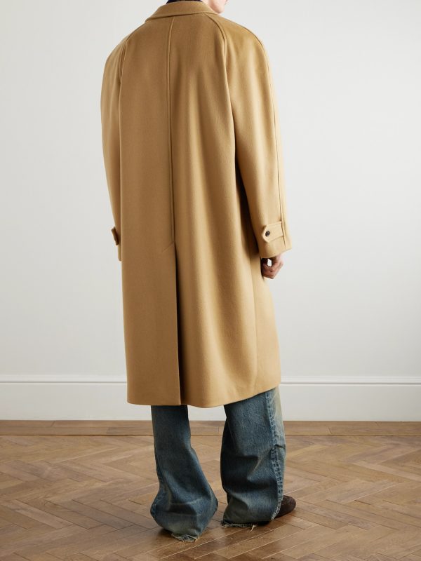 Brushed Wool-Felt Coat - BK