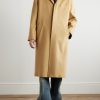 Brushed Wool-Felt Coat - FR