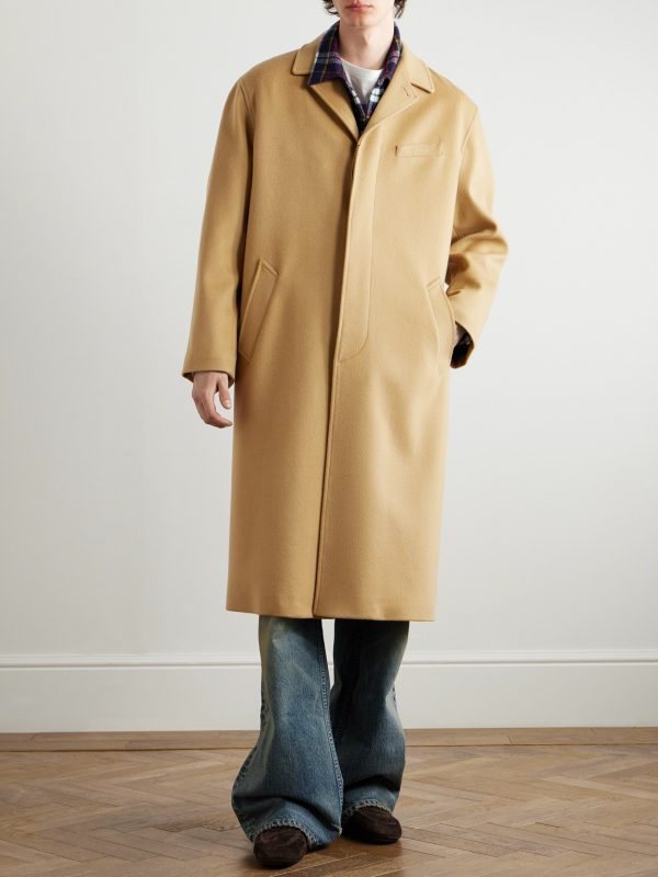 Brushed Wool-Felt Coat - FR