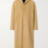 Brushed Wool-Felt Coat