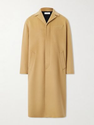 Brushed Wool-Felt Coat