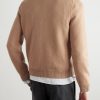 Logo-Embroidered Wool and Cashmere-Blend Sweater - BK Logo-Embroidered Wool and Cashmere-Blend Sweater - BK