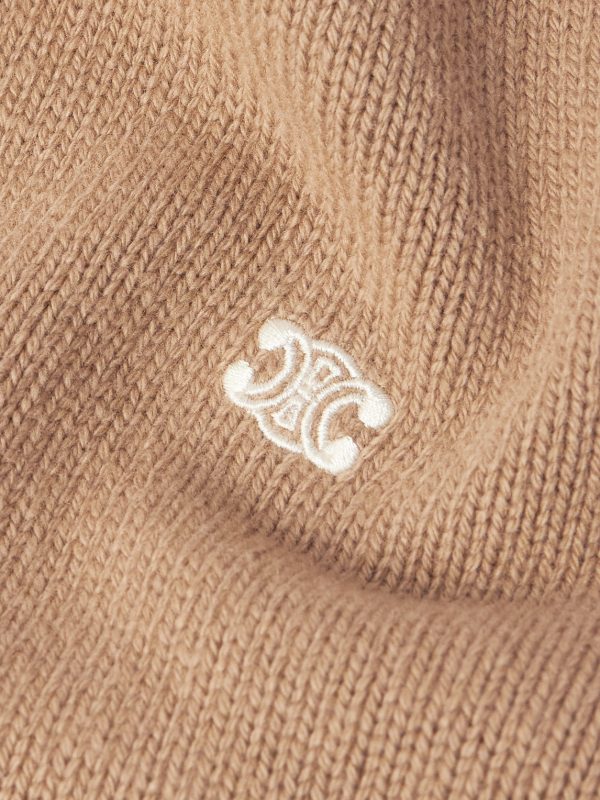 Logo-Embroidered Wool and Cashmere-Blend Sweater - CU Logo-Embroidered Wool and Cashmere-Blend Sweater - CU