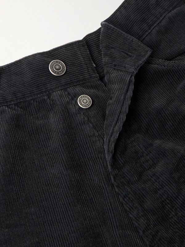 Wesley Straight-Leg Cotton-Corduroy Trousers - E1 Wesley Straight-Leg Cotton-Corduroy Trousers - E1