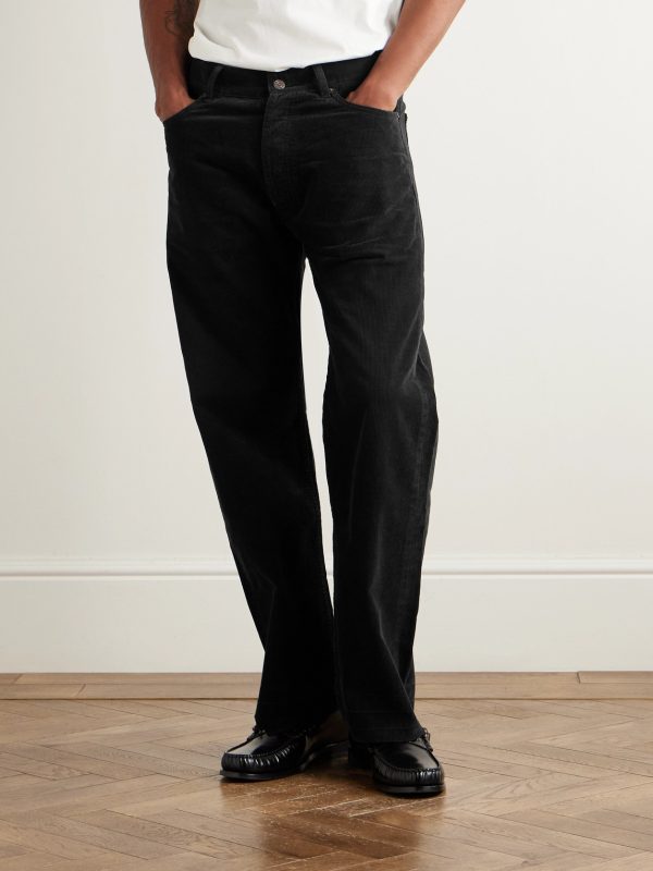 Wesley Straight-Leg Cotton-Corduroy Trousers - FR Wesley Straight-Leg Cotton-Corduroy Trousers - FR