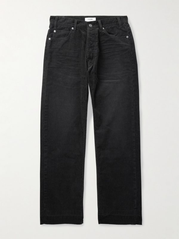 Wesley Straight-Leg Cotton-Corduroy Trousers Wesley Straight-Leg Cotton-Corduroy Trousers