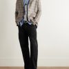 Wesley Straight-Leg Cotton-Corduroy Trousers - OU Wesley Straight-Leg Cotton-Corduroy Trousers - OU