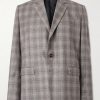 Prince of Wales Checked Wool and Cashmere-Blend Blazer Prince of Wales Checked Wool and Cashmere-Blend Blazer